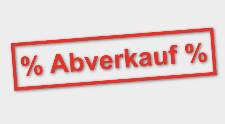 Lagerabverkauf - 