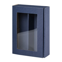 Sofia window L dark blue